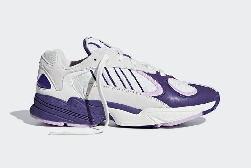 womens adidas yung og trainers purple