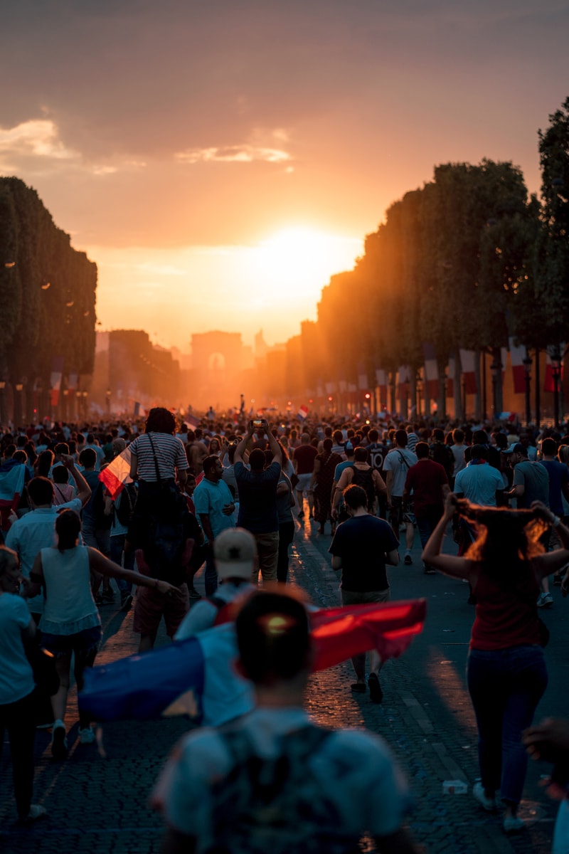 HYPEBEAST フランス 部隊が切り撮った ワールドカップ W杯 優勝 パリ フォト 写真 ハイプビースト　