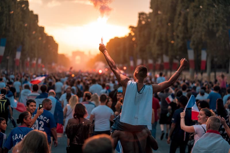 HYPEBEAST フランス 部隊が切り撮った ワールドカップ W杯 優勝 パリ フォト 写真 ハイプビースト