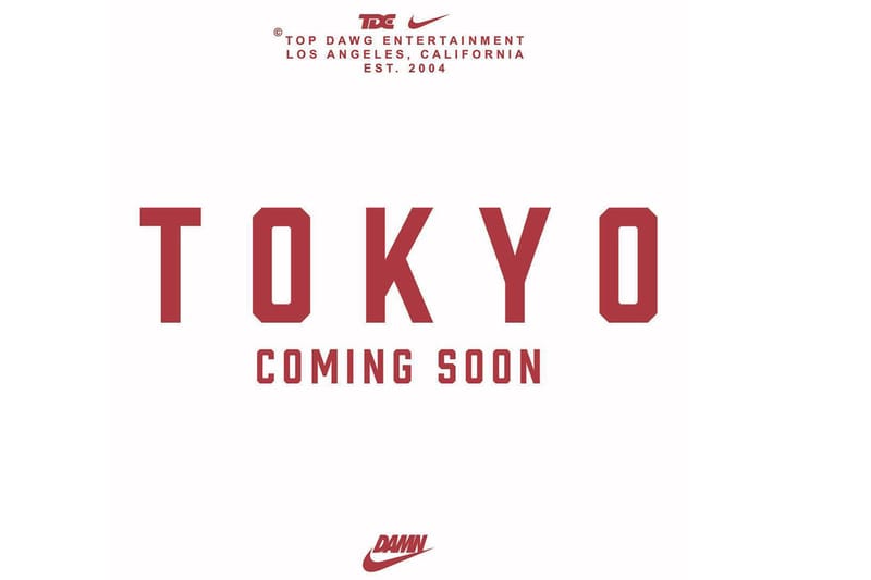 Kendrick Lamar らを擁する TDE が Nike とのコラボポップアップ開催を告知