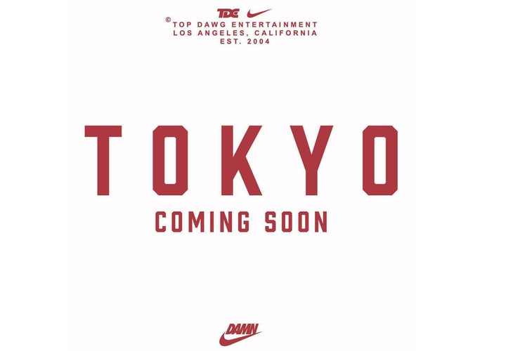 Kendrick Lamar らを擁する TDE が Nike とのコラボポップアップ開催を告知