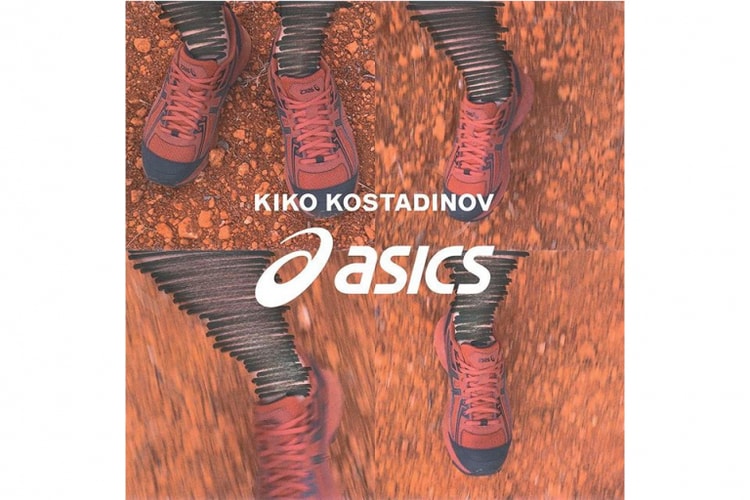 Kiko Kostadinov が ASICS との最新コラボフットウェアのティーザー画像を公開