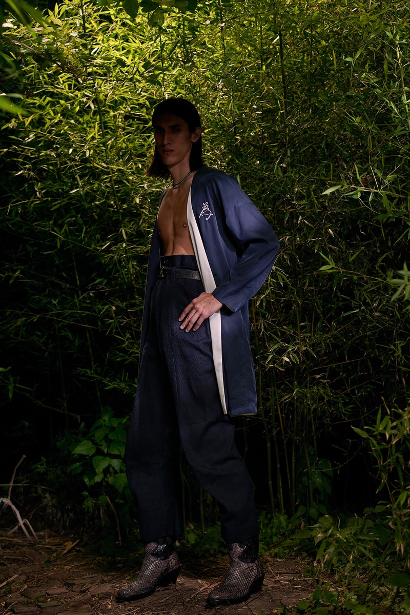 LVMH Prize で鮮烈なデビューを飾った新鋭ブランド KOZABURO が2019年春夏ルックブックを公開 世界最大規模のファッションコンテストで特別賞に輝いた赤坂公三郎がつくる和洋折衷アイテムは必見 