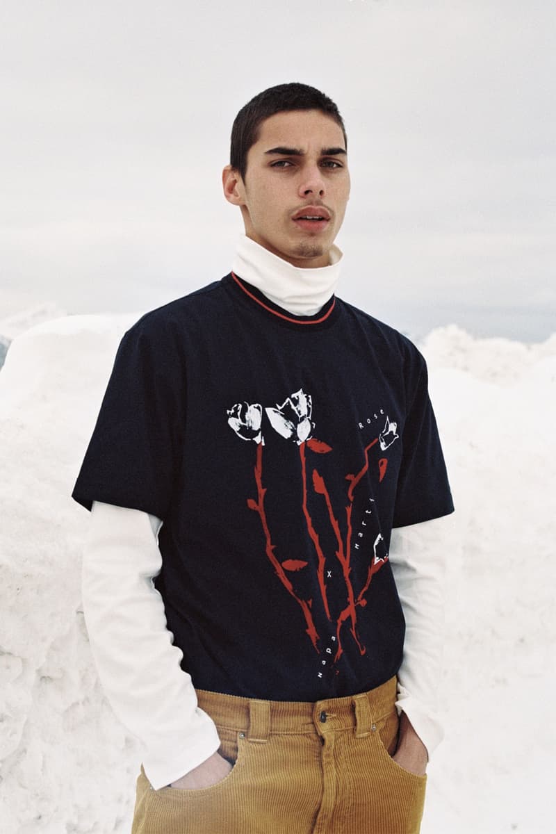 Martine Rose Napa Fall/Winter 2018 Lookbook Lookbooks Clothing Clothes Fashion Available Cop Buy Coming Soon Release Details Coat Jacket Outerwear Denim Jeans T-Shirt