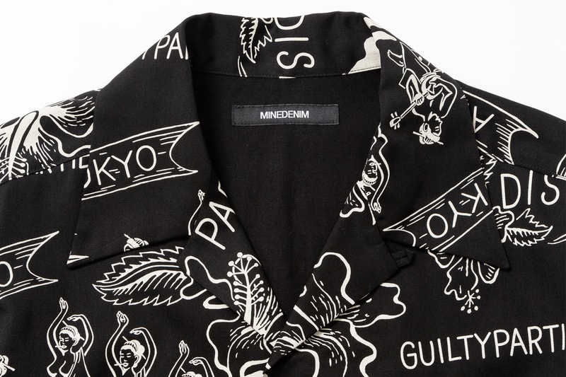 MINEDENIM x WACKO MARIA の日本ブランドタッグより主役級コラボハワイアンシャツが登場 マインデニム WACKO MARIA HYPEBEAST ハイプビースト