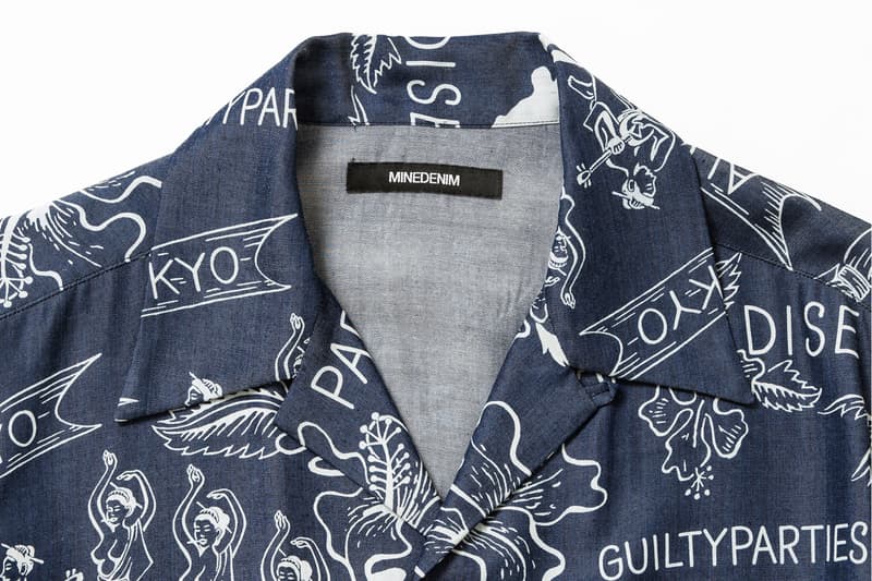 MINEDENIM x WACKO MARIA の日本ブランドタッグより主役級コラボハワイアンシャツが登場 マインデニム WACKO MARIA HYPEBEAST ハイプビースト
