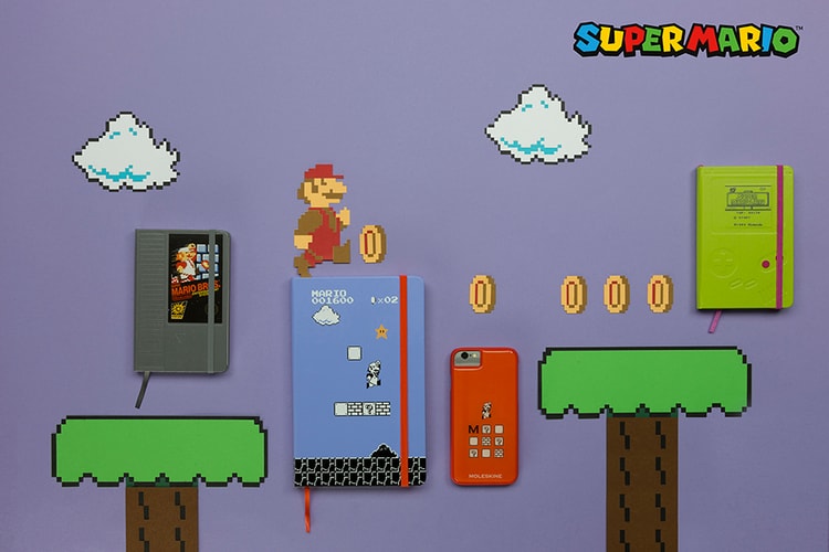 Moleskine からスーパーマリオの限定ノートブックコレクションが発売