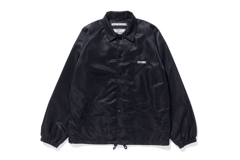 ネイバーフッド カリ・ソーンヒル・デウィット ブラック コーチジャケット