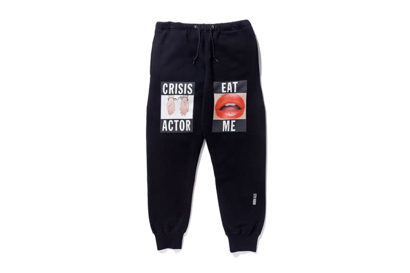 ネイバーフッド カリ・ソーンヒル・デウィット ブラック スウェットパンツ