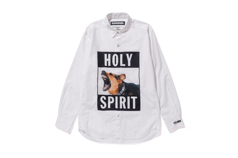 ネイバーフッド カリ・ソーンヒル・デウィット ホワイト シャツ