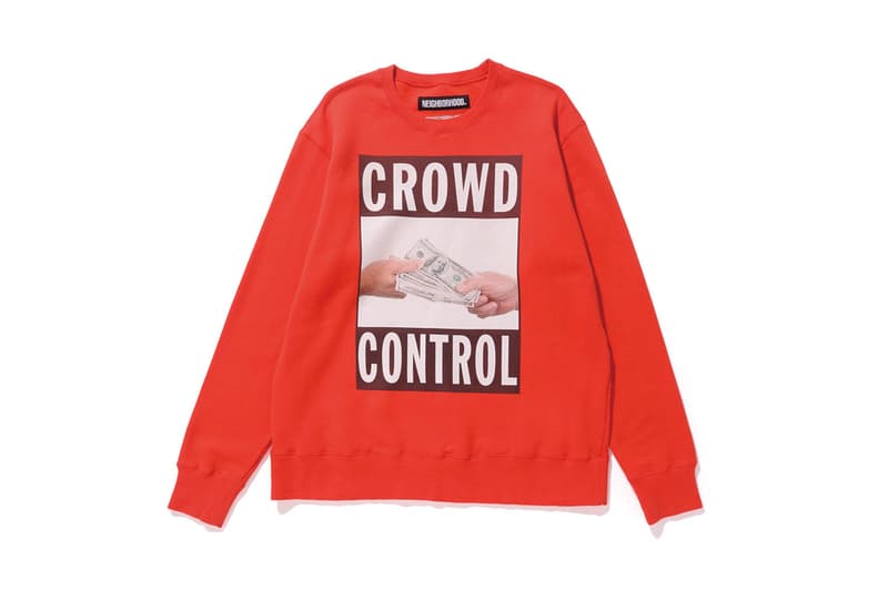 ネイバーフッド カリ・ソーンヒル・デウィット オレンジ スウェット