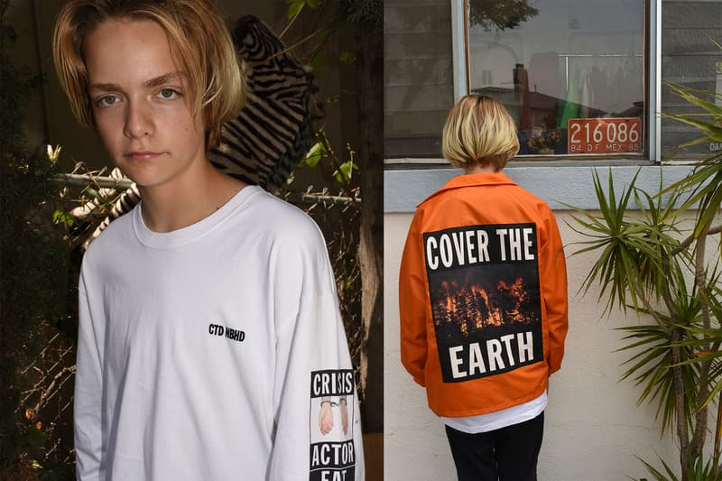 NEIGHBORHOOD x Cali Thornhill DeWitt によるメッセージ性の強いコラボコレクションが登場 ネイバーフッド カリ・ソーンヒル・デウィット ハイプビースト HYPEBEAST