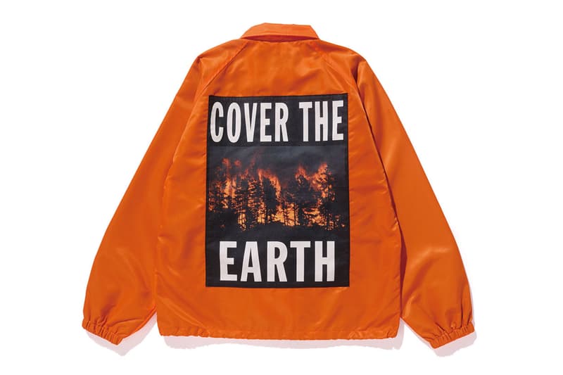 ネイバーフッド カリ・ソーンヒル・デウィット オレンジ コーチジャケット