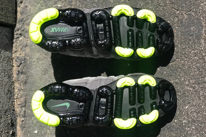 爆発的ヒットが予想される Nike Air VaporMax 95 “Neon” の海外リリース情報が判明 突如姿を現した最新ハイブリッドモデルのディテールルックも公開中 Sean Wotherspoon ショーン・ワザーズプーン Nike ナイキ Neon Air VaporMax 95 8月16日 190ドル 約21,036円 HYPEBEAST ハイプビースト