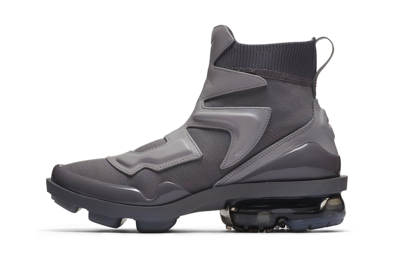 レザーパネル＆ハイトップでモード感を手に入れた新型 Air VaporMax Light 2 が登場 〈Nike〉の新たな方向性が垣間見える1足を隅々までご確認あれ Air Max Day Nike ナイキ Air VaporMax Light 2 Reebok リーボック InstaPump Fury レザーパネル ソックスアッパー ブーティ仕様 VaporMaxソール HYPEBEAST ハイプビースト