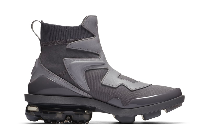 レザーパネル＆ハイトップでモード感を手に入れた新型 Air VaporMax Light 2 が登場 〈Nike〉の新たな方向性が垣間見える1足を隅々までご確認あれ Air Max Day Nike ナイキ Air VaporMax Light 2 Reebok リーボック InstaPump Fury レザーパネル ソックスアッパー ブーティ仕様 VaporMaxソール HYPEBEAST ハイプビースト