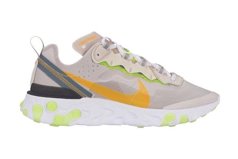 Nike React Element 87 にエネルギッシュな新色モデルが2型登場？ 特徴的なパーツにポップな色合いを落とし込んだ注目作の発売日は…… UNDERCOVER アンダーカバー Nike React Element 87 ナイキ リアクト エレメント 87 6月21日（木） ニューカラーモデル @Pinoe77 凸凹ミッドソール パッションカラー 2019年 HYPEBEAST ハイプビースト