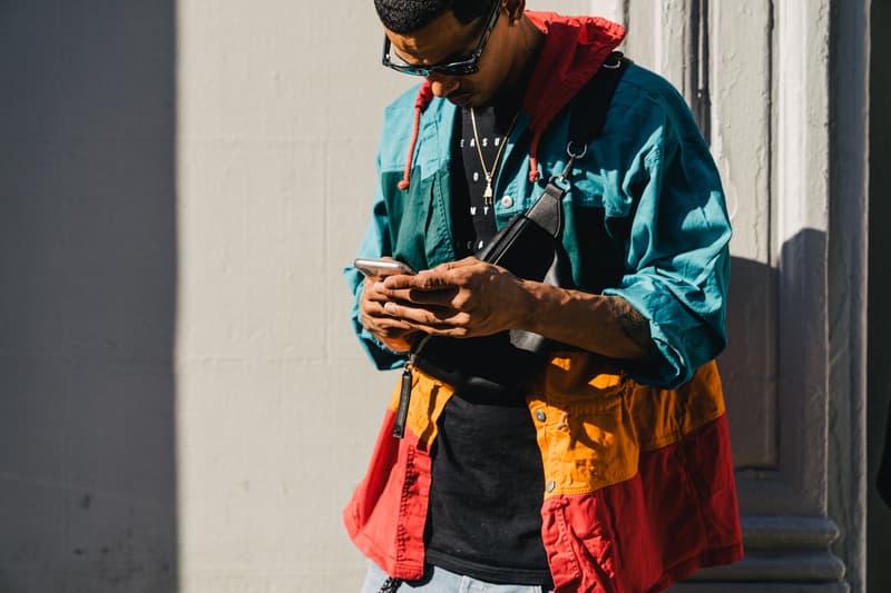 Streetsnaps：New York Fashion Week Men’s Spring/Summer 2019 徐々にストリート/スポーツ熱を上げる“ビッグアップル”のオフランウェイに密着パパラッチ 2019年春夏 ファッションウィーク・メンズ ラグジュアリーストリート 2018 FIFAワールドカップ ロシア Balenciaga バレンシアガ Heron Preston ヘロン・プレストン Prada プラダ Gucci グッチ Virgil Abloh ヴァージル・アブロー Nike ナイキ Air Jordan 1“Powder Blue” Kanye West カニエ・ウェスト adidas アディダス YEEZY 500“Utility Black” Comme des Garcons コム デ ギャルソン Air Max 180 HYPEBEAST ハイプビースト