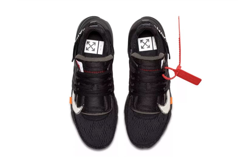 Off-White™ x Nike による新作コラボ Air Presto “Black” のリリース情報が SNKRS 上に登場 リリース日は当初予定されていた7月27日（金）から後ろ倒しの日程で決定 Off-White™ オフホワイト Nike ナイキ The Ten Virgil Abloh ヴァージル・アブロー Air Presto SNKRS 7月28日（土） 17,280円 AM10時 HYPEBEAST ハイプビースト