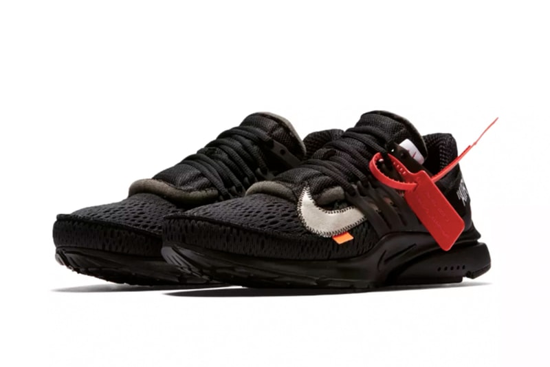 Off-White™ x Nike による新作コラボ Air Presto “Black” のリリース情報が SNKRS 上に登場 リリース日は当初予定されていた7月27日（金）から後ろ倒しの日程で決定 Off-White™ オフホワイト Nike ナイキ The Ten Virgil Abloh ヴァージル・アブロー Air Presto SNKRS 7月28日（土） 17,280円 AM10時 HYPEBEAST ハイプビースト