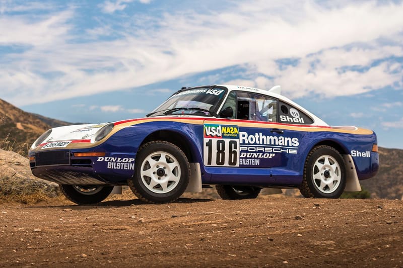 ダカールラリーで輝かしい成績を残したSSS級の希少価値を持つ Porsche 959