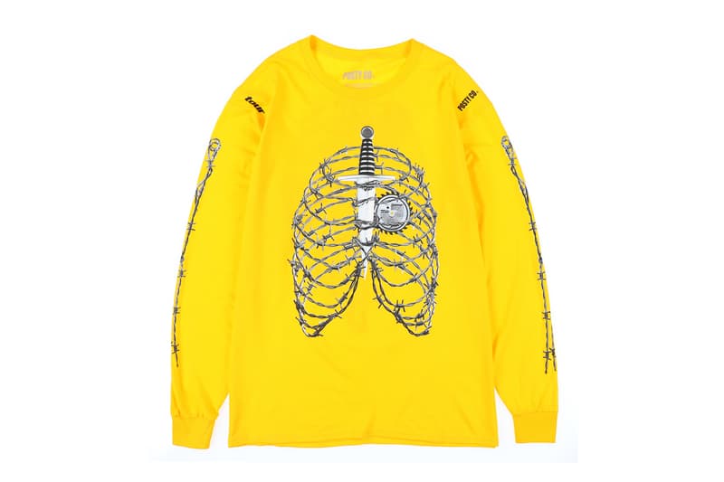 ポストマローン ヌビアン ロンT イエロー