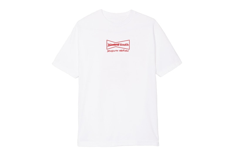 SEVENTH HEAVEN x Wasted Youth の限定Tシャツが NUBIAN HARAJUKU でゲリラリリース決定 今世界で最も注目すべきIt BoyであるJohn RossとVERDYのスペシャルコラボが実現 移転後、さらなる進化を遂げた『NUBIAN HARAJUKU 』がSpaghetti Boys（スパゲッティ ボーイズ）に続く新たな企画を仕掛けるようだ。今回はストリート/ヒップホップシーンのIt BoyであるJohn Ross（ジョンロス）主宰の〈SEVENTH HEAVEN（セブンス ヘブン）〉を招聘し、2日限定のポップアップを開催。John Rossについて前置きをしておくと、彼は独特な着こなしが世界中の感度の高い人々から視線を集め、現在のヒップホップシーンを賑わせるLil Uzi Vert（リル・ウージー・ヴァート）やPlayboi Carti（プレイボーイ・カルティ）などといった若手気鋭ラッパーらと親交が深いことでも知られるアメリカ・ロサンゼルスを拠点とするインフルエンサーである。  『NUBIAN HARAJUKU 』では〈SEVENTH HEAVEN〉のフルコレクションを日本国内で初展開。さらに、今回は今、東京ストリートで最もホットなアーティストと言っても過言ではないVERDY（ヴェルディ）の〈Wasted Youth（ウェイステッド ユース）〉と限定Tシャツをゲリラリリース。〈Wasted Youth〉お馴染みのグラフィックに遊びをきかせた1枚は、是が非でも手に入れておきたいところだろう。  ポップアップの会期は7月14日（土）、15日（日）となっているが、購入を検討している方は事前に『NUBIAN』のブログに記載されている注意事項をチェックしておこう。なお、当日はJohn Rossも訪れるスペシャルイベントも開催されるほか、シークレットアイテムも販売されるとのことなので、そちらもお楽しみに。