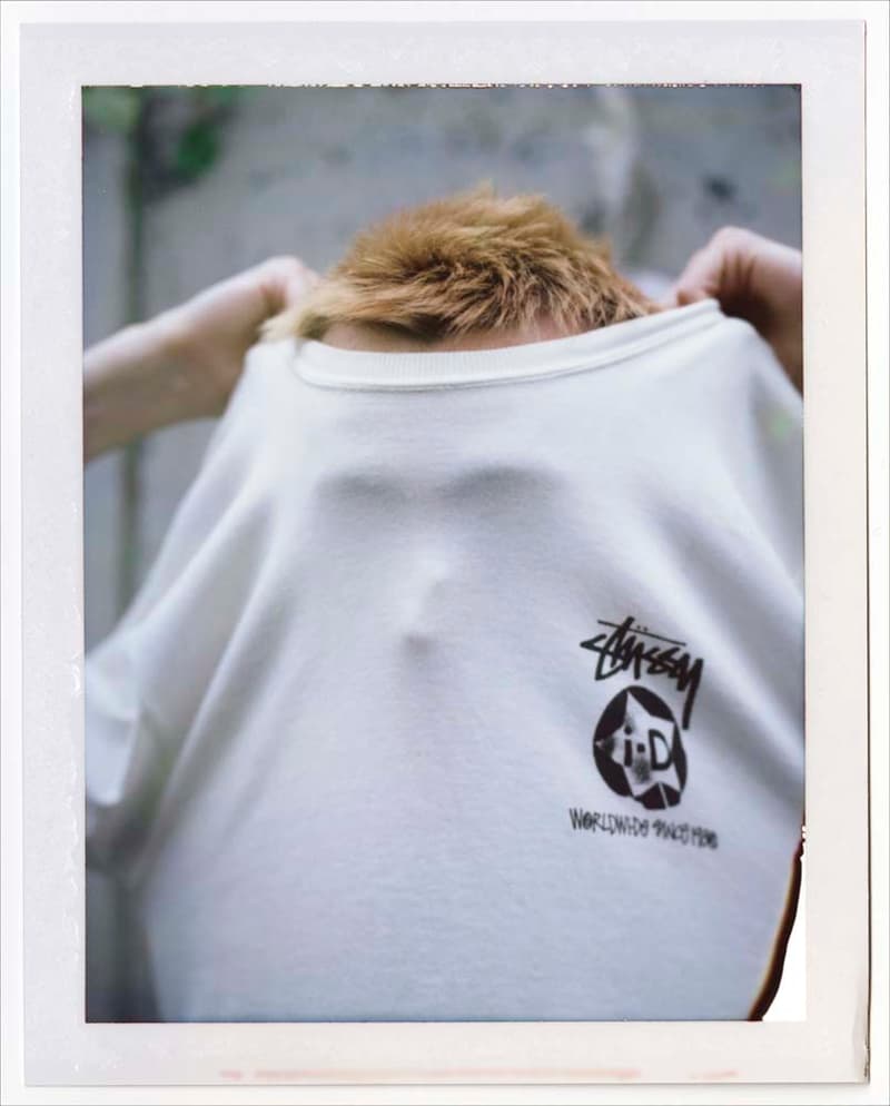 ステューシー i-D コラボ Tシャツ ホワイト