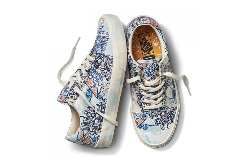 狂気の天才画家ゴッホと Vans による異色のコラボカプセルが登場 誰もが知る“ひまわり”や1888年初頭の自画像を〈Vans〉の定番フットウェア&アパレルアイテムに投入 Vincent Van Gogh フィンセント・ヴァン・ゴッホ Vans ヴァンズ ゴッホ美術館 Old Skool Slip-On Authentic Sk8-Hi ボンバージャケット フーディ ひまわり 花咲くアーモンドの木の枝 Skull in Profile HYPEBEAST ハイプビースト