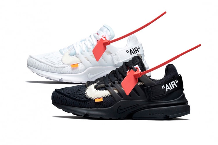 Off-White™ x Nike による新作コラボ Air Presto の公式ビジュアルが解禁