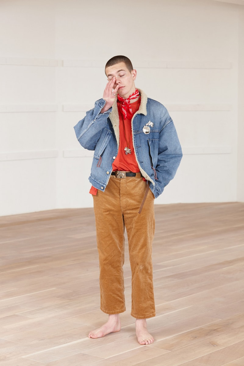 YSTRDY’S TMRRW/2018年秋冬シーズン/ルックブック/管野寿哉/Starter/スターター/Lee/リー/ビッグアップル/英語/中国語/グラフィック刺繍/デニムジャケット