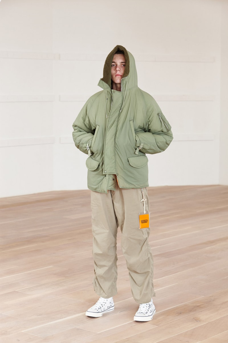 YSTRDY’S TMRRW/2018年秋冬シーズン/ルックブック/管野寿哉/Starter/スターター/Lee/リー/ビッグアップル/英語/中国語/グラフィック刺繍/ミリタリー
