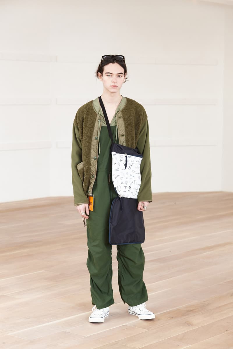 YSTRDY’S TMRRW/2018年秋冬シーズン/ルックブック/管野寿哉/Starter/スターター/Lee/リー/ビッグアップル/英語/中国語/グラフィック刺繍/カーキ