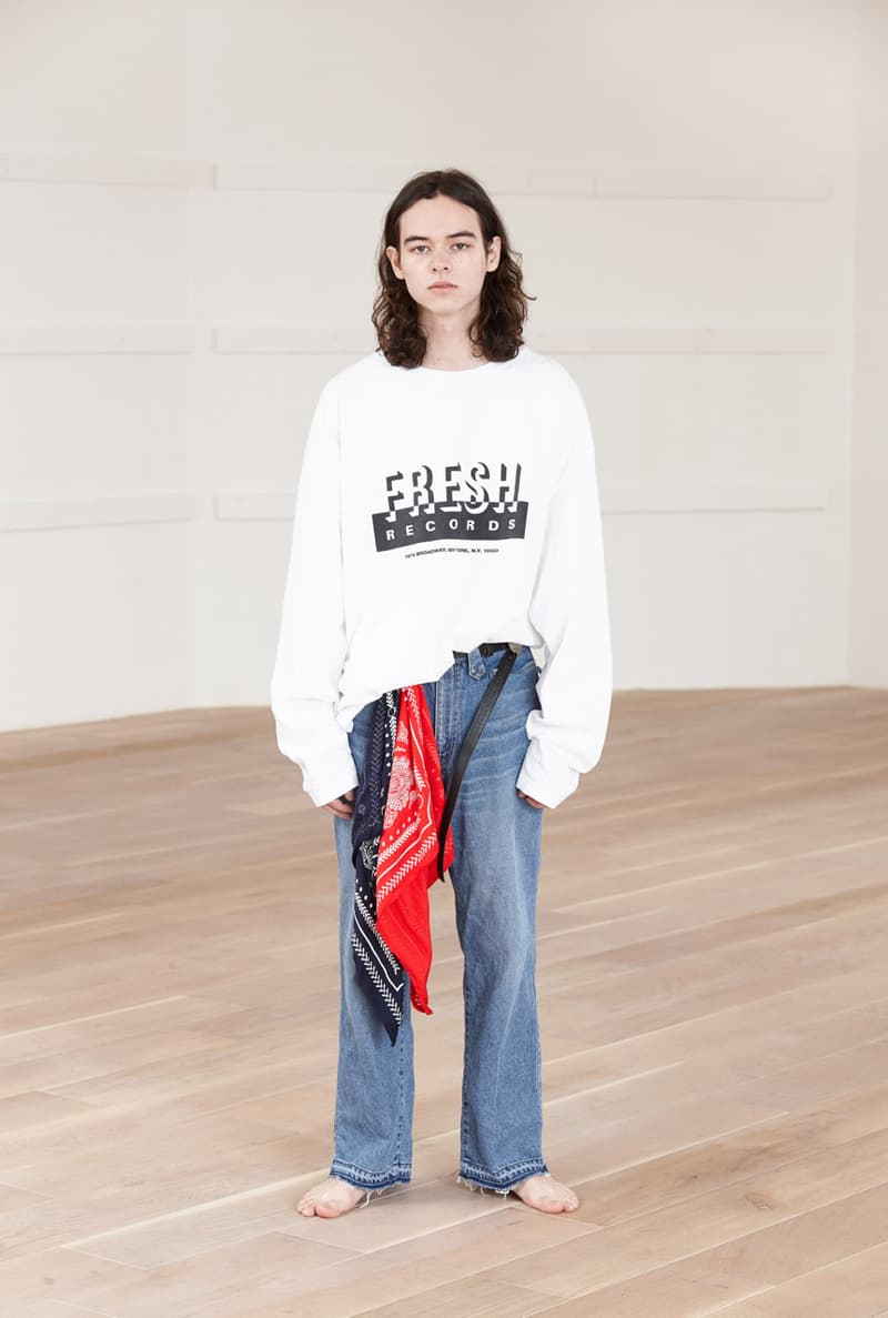 YSTRDY’S TMRRW/2018年秋冬シーズン/ルックブック/管野寿哉/Starter/スターター/Lee/リー/ビッグアップル/英語/中国語/グラフィック刺繍/ロングスリーブ