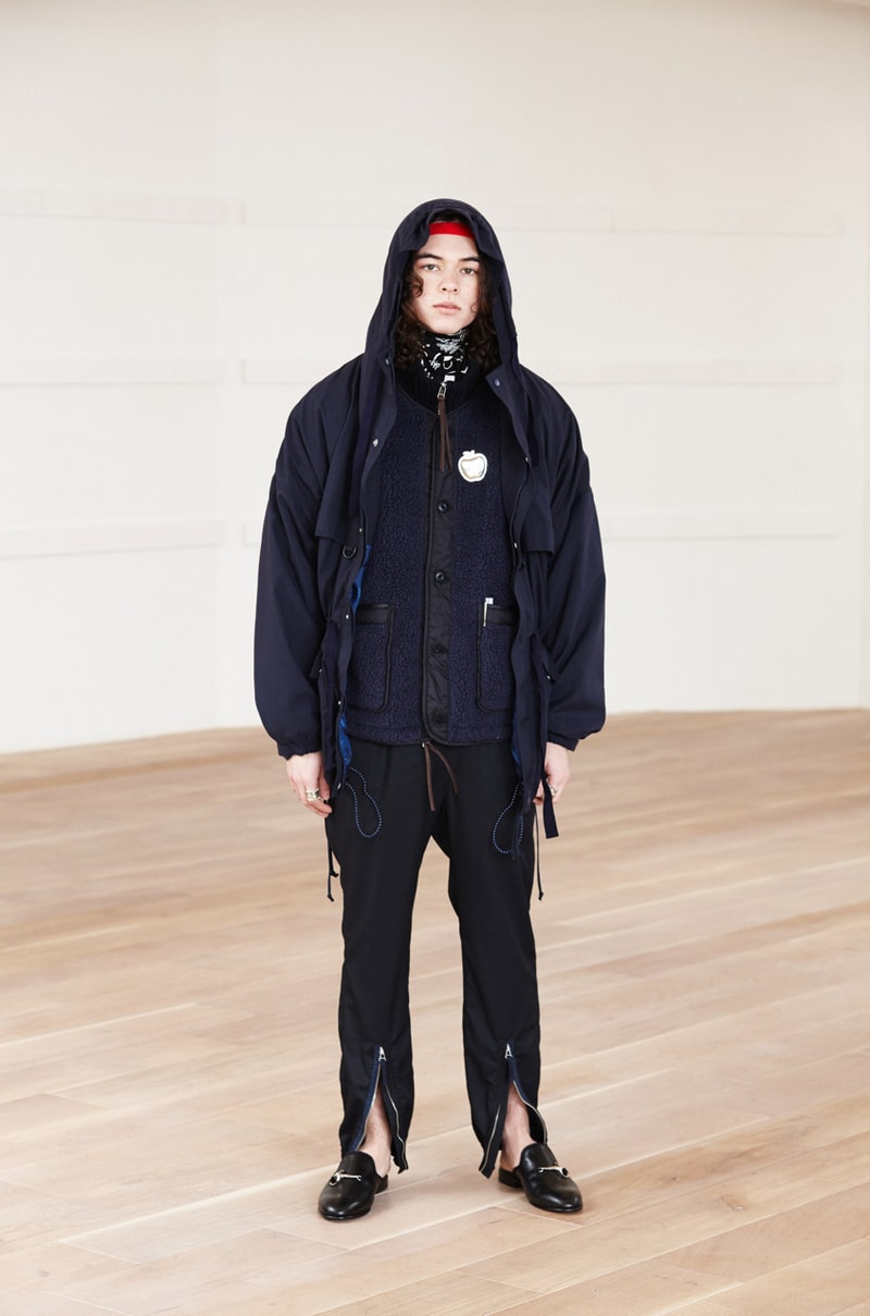 YSTRDY’S TMRRW/2018年秋冬シーズン/ルックブック/管野寿哉/Starter/スターター/Lee/リー/ビッグアップル/英語/中国語/グラフィック刺繍/オールブラック