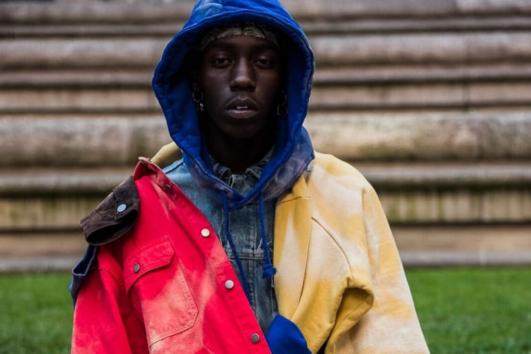 424 x ARMES によるハンドブリーチを大々的に施した最新コラボコレクションが登場