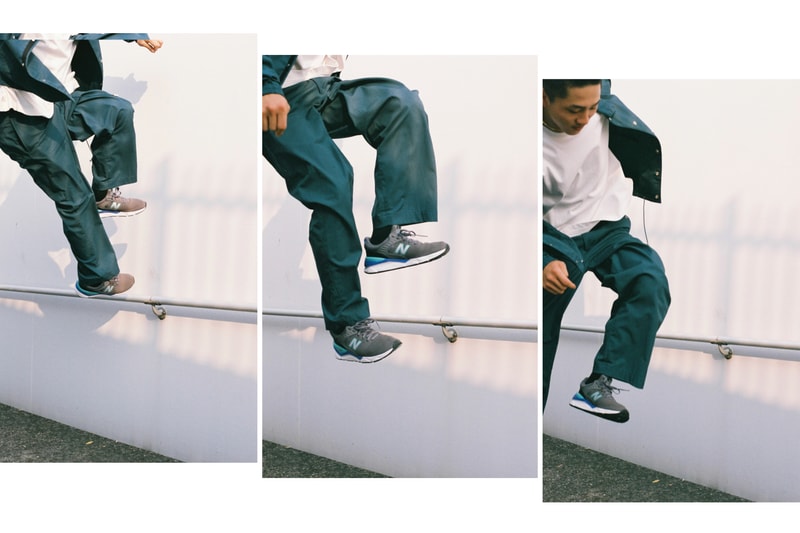 New Balance X-90 と SOUSHI のストリートアクティブスタイル ニューバランス