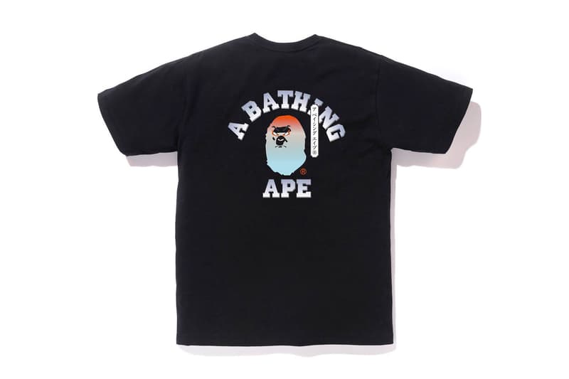 BAPE® から歌舞伎モチーフで和のテイストを注入した新作Tシャツが登場 見得を切るAPE HEADにカタカナを配したジャパネクスな一枚