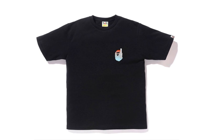 BAPE® から歌舞伎モチーフで和のテイストを注入した新作Tシャツが登場 見得を切るAPE HEADにカタカナを配したジャパネクスな一枚