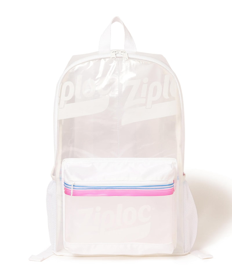 BEAMS COUTURE が Ziploc と意外性抜群のコラボアイテムを製作 傘からバックパックまで「Ziploc」の新たな境地を見出す七変化にご注目 『BEAMS（ビームス）』の倉庫に眠るオリジナル商品のデッドストック品などを、古着やリボンなどを取り混ぜながら、ひとつひとつ丁寧な手仕事により“アップサイクル”し、個性豊かな一点物のアイテムへ蘇らせるブランド〈BEAMS COUTURE（ビームス クチュール）〉。そんな本ブランドがこの度、冷蔵庫などでお世話になっている「Ziploc（ジップロック）」とスペシャルなコラボレーションを果たし、大きな話題を呼んでいる。バラエティにとんだ透明なアクセサリーを展開する全9種に渡るラインナップは、ショルダーバッグ、バックパック、トートバッグ、ウエストポーチ、ポーチがメイン。ブランドネームを配したシースルーのバッグとパッチワークの構造により露出したシーム部分がとても特徴的で面白い。ウェアラブルに関しては、サンバイザー、キャップのほかにいくつかのポーチをつなぎ合わせたエプロンなどもリリース。傘に関してはかなり高度なテクニックが駆使されており、「Ziploc」をパッチワークのようにつなぎ合わせストラップ部分には開閉部分を使用する。  『ビームス ジャパン』を含む一部店舗では、現在ポップアップショップを開催中。本ブランドのウェブサイトから入れるYoutubeチャンネルでは、女優の長野芽郁を起用した遊び心満載のプロモーションビデオもあるのでそちらの方もチェックしてみよう。  〈B:MING by BEAMS（ ビーミング バイ ビームス）〉が〈The North Face（ザ・ノース・フェイス）〉に別注した才色兼備なウィンターシューズも注目の逸品なので、こちらもお買い逃しのないように。