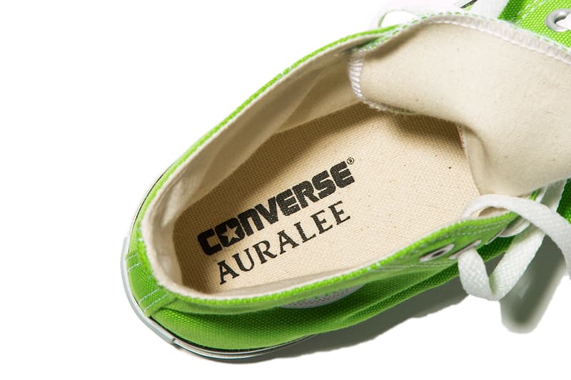 BEAUTY&YOUTH 別注により AURALEE のキャンバス地を纏った Converse All Star が誕生 ビューティーアンドユース オーラリー コンバース オールスター コラボ ユナイテッドアローズ HYPEBEAST ハイプビースト