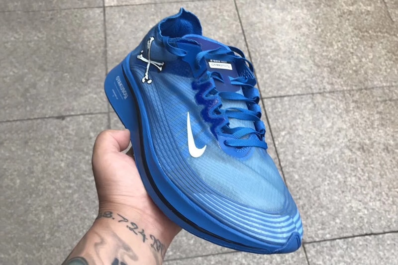 NikeLab GYAKUSOU の新作コラボモデルらしき Zoom Fly SP のビジュアルがリーク ギャクソウ アンダーカバー UNDERCOVER ズームフライ ナイキ HYPEBEAST ハイプビースト