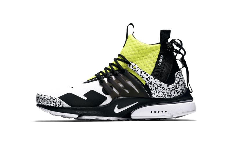 9月発売が噂される Nike x ACRONYM® 新作コラボ Air Presto Mid のビジュアルがリーク ナイキ エア プレスト HYPEBEAST ハイプビースト