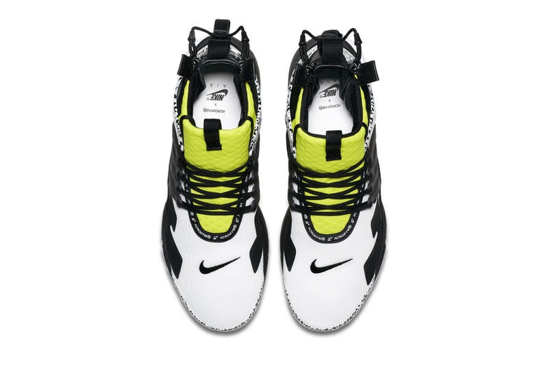 9月発売が噂される Nike x ACRONYM® 新作コラボ Air Presto Mid のビジュアルがリーク ナイキ エア プレスト HYPEBEAST ハイプビースト