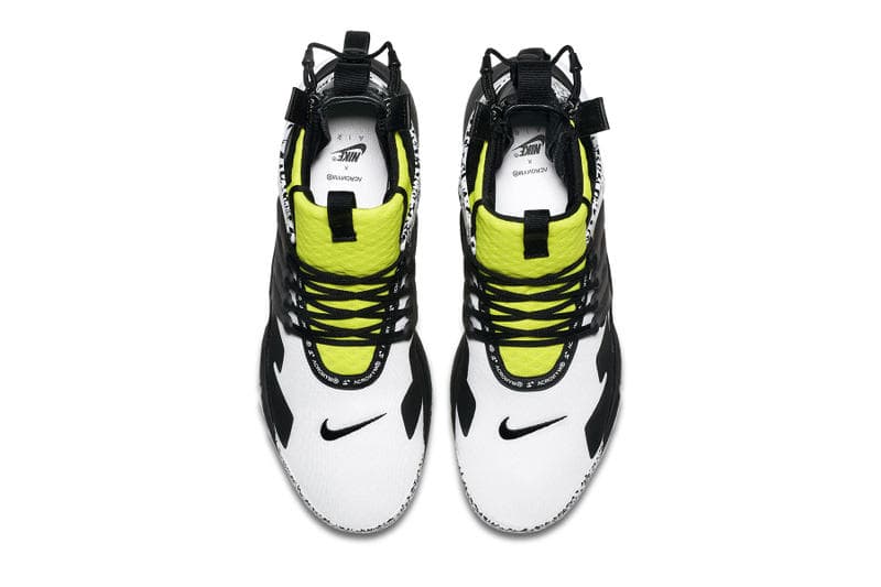 9月発売が噂される Nike x ACRONYM® 新作コラボ Air Presto Mid のビジュアルがリーク ナイキ エア プレスト HYPEBEAST ハイプビースト