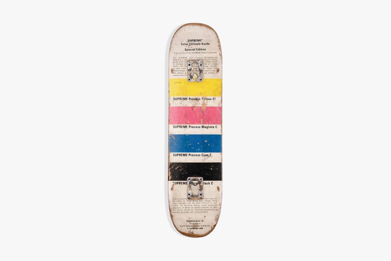 Grailed が Supreme のアーカイブスケートデッキ100枚を一挙放出 1998年発売のデッキを含む入手困難なデッキの数々は“前代未聞の価格”でリリースされるとのこと