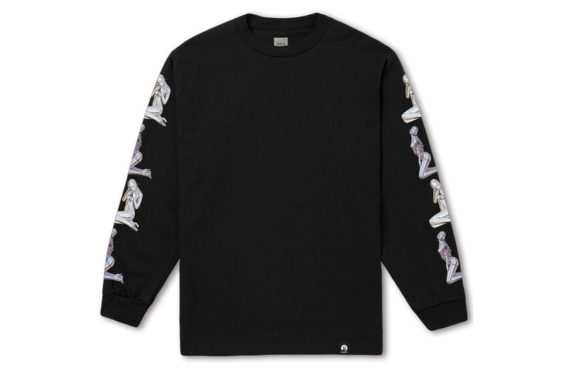 HUF x 空⼭基のコラボコレクションのアイテム一覧が解禁 〈HUF（ハフ）〉がセクシーロボットのイラストレーションで世界的に知られるエアブラシ技法のパイオニア、空⼭基をパートナーに招聘し、コラボコレクションを制作。そして、『HYPEBEAST』の元に、注目のダブルネームのアイテム一覧が到着した。  本コレクションでは、空⼭氏の象徴であるレトロなピンナップ・ガールを彷彿とさせる⾊気と未来的バイオメカニック・ファンタジーの世界を融合させたエロティックな⼥性型ロボットのグラフィックをフィーチャーし、バックプリント入りのアノラック、両袖プリントのL/S Tシャツ、各種Tシャツなど計6型を展開。どれも買い逃し厳禁ではあるが、筆者としては〈HUF〉のトリプルトライアングルの中央にクローム質感の⼥性像を乗せたタイダイのTシャツをプッシュしたい。  “HUF x SORAYAMA”コレクションは、8月8日（水）より〈HUF〉の国内各店舗ならびにオンラインストアにて発売開始。ラインアップは上のフォトギャラリーからご確認を。  あわせて、東京のカウンターカルチャーに敬意を表した〈HUF〉の2018年秋コレクション“The Last Resort”もチェックしてみてはいかがだろうか。