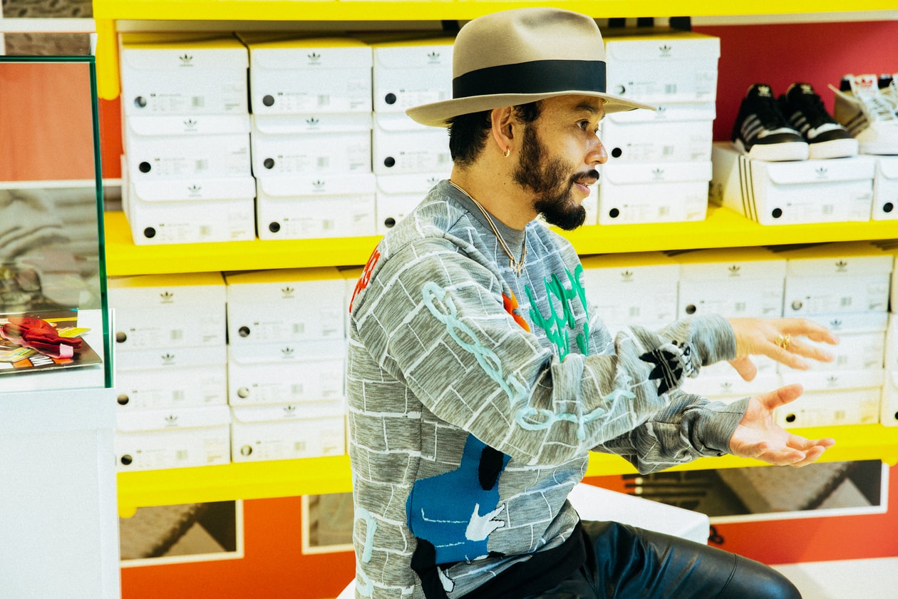 adidas Originals by UNITED ARROWS & SONS 80s RUN-DMC Virgil Abloh Kanye West Dapper Dan Interview HYPEBEAST