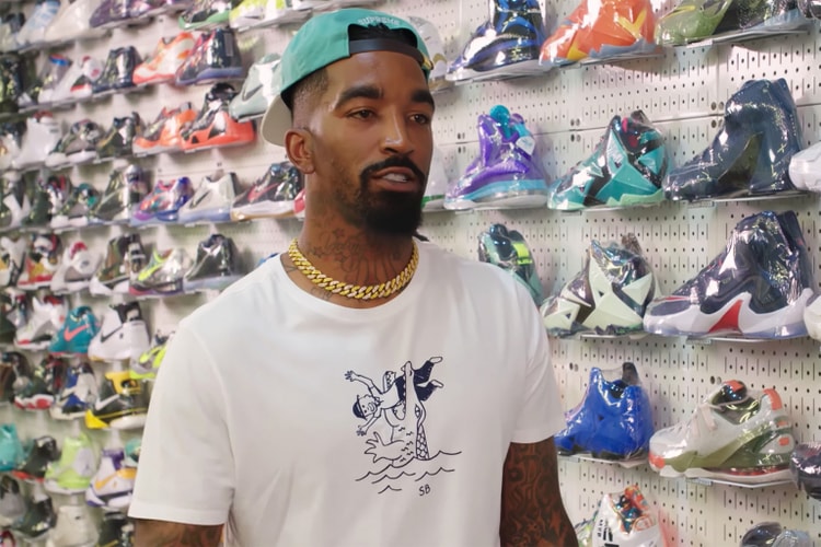 Supreme のモデルも務めた NBA 選手 J.R Smith が “Sneaker Shopping” に登場
