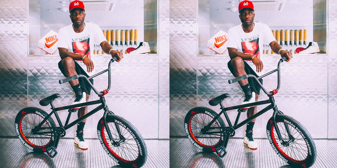 Jordan Brandがナイジェル・シルベスターとのコラボに際してBMXを製作 